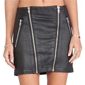 Lovers + Friends Mikey Moto Skirt Size 26